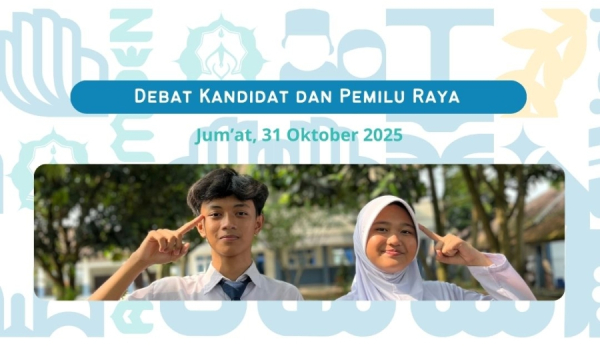 Menanamkan Nilai Demokrasi Sejak Dini melalui Debat Kandidat dan Pemilihan Umum OSIS Tahun Ajaran 2025/2026 di SMP-Pesantren Al-Ma’moen